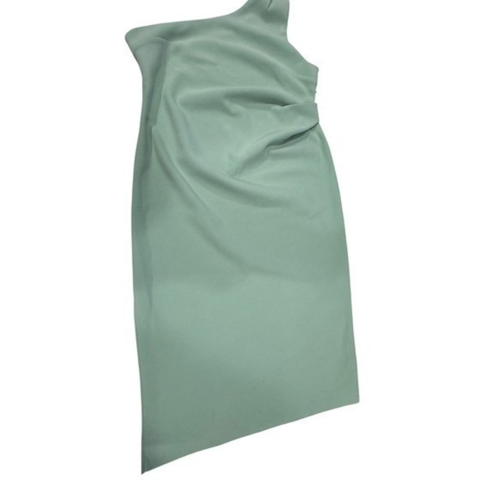 Petal Pup -Nadene one Shoulder Midi Dress‎ Mint  Green  Size US 14 - Picture 8 of 9